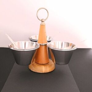 Vintage Stako Lazy Susan Condiment Server